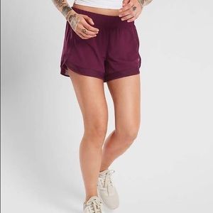 Athleta Mesh Racer Run Short 4”